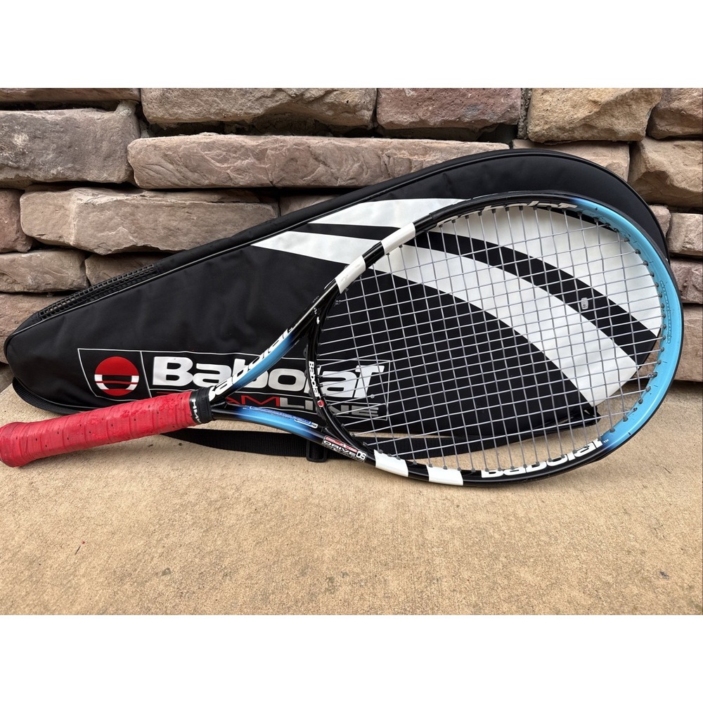 Babolat Pure Drive Team Tennis Racquet 4 1/2 Grip & Bag